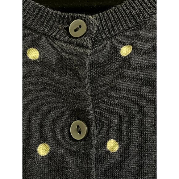 Uniqlo Navy Polka Dot Cardigan Sweater XL - Picture 8 of 15